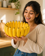 Banana Shape Fruit Bowl | Modern Decorative Fruit Basket for Kitchen, Dining Table & Home Decor | BPA-Free Premium  Storage Bowl