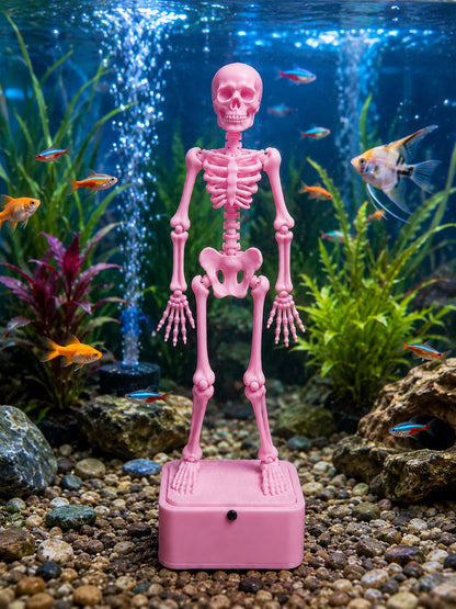 Dancing Skeleton Aquarium Bubbler