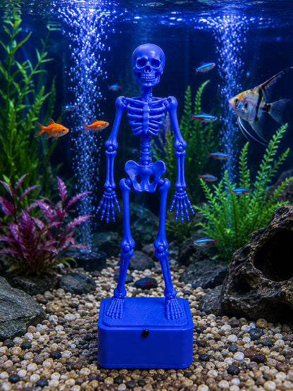 Dancing Skeleton Aquarium Bubbler