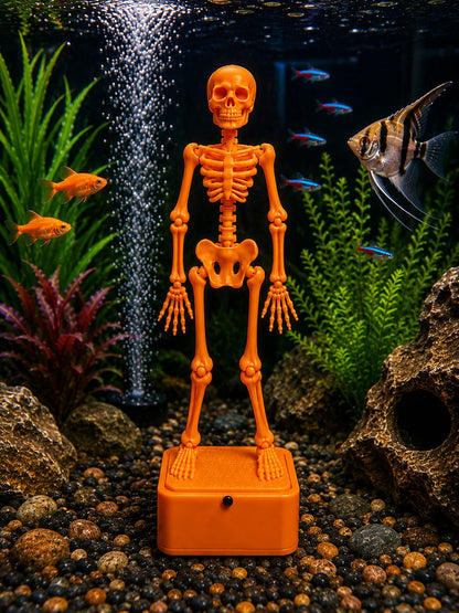 Dancing Skeleton Aquarium Bubbler