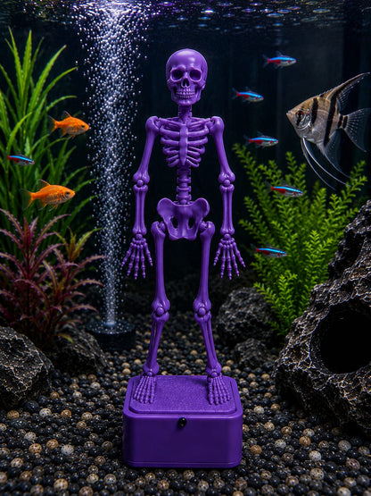 Dancing Skeleton Aquarium Bubbler