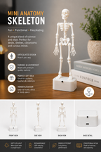Dancing Skeleton Aquarium Bubbler